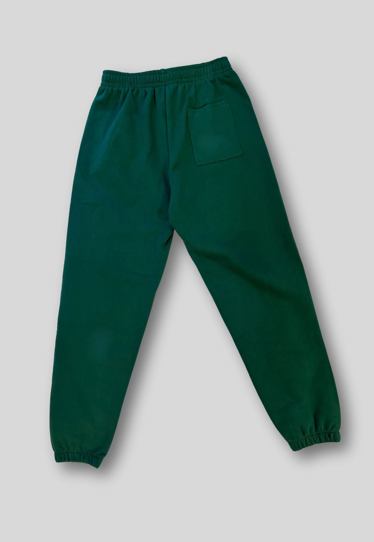 Plain Sweatpants-Green