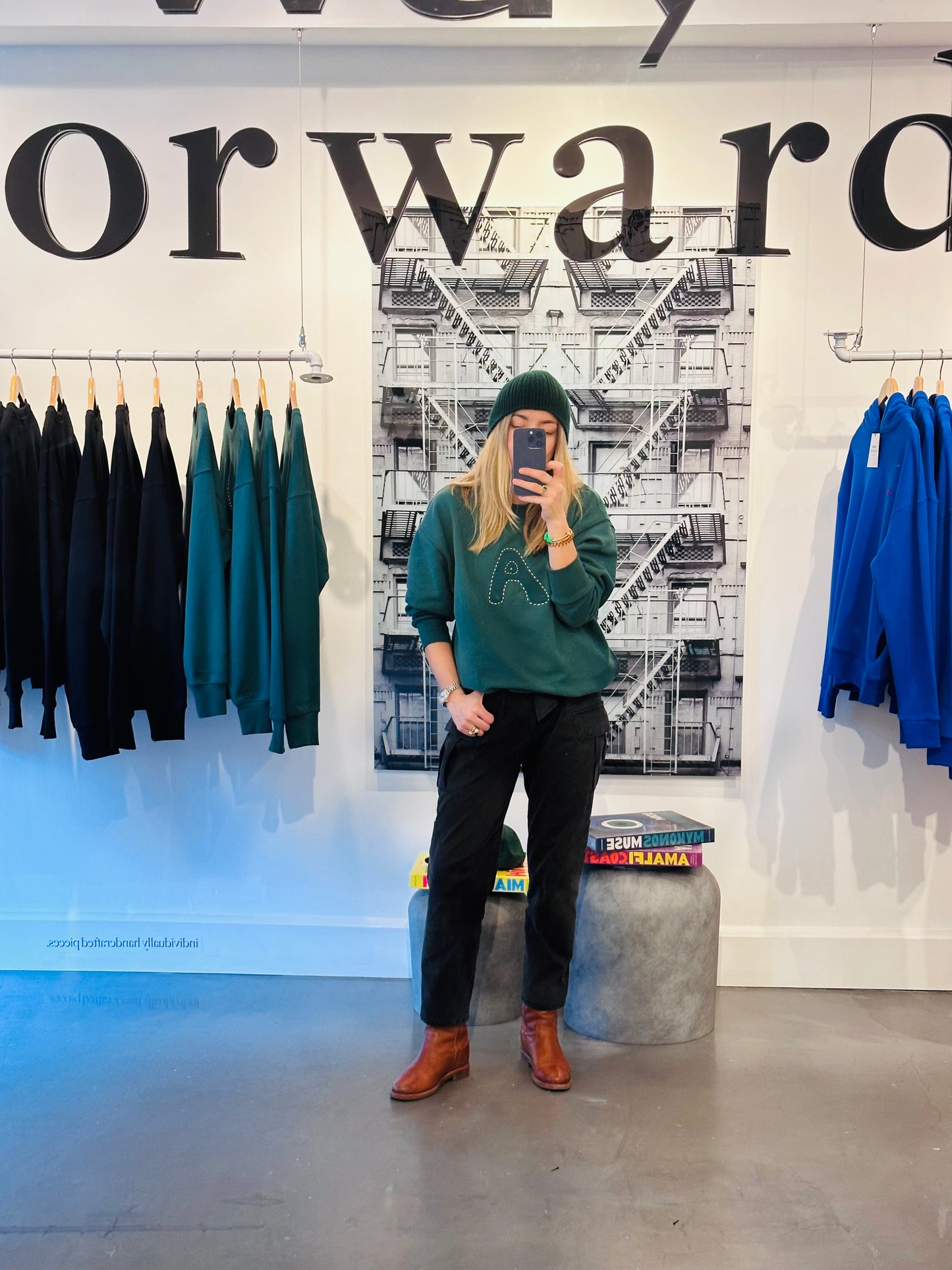 Sudadera con cuello redondo Amor