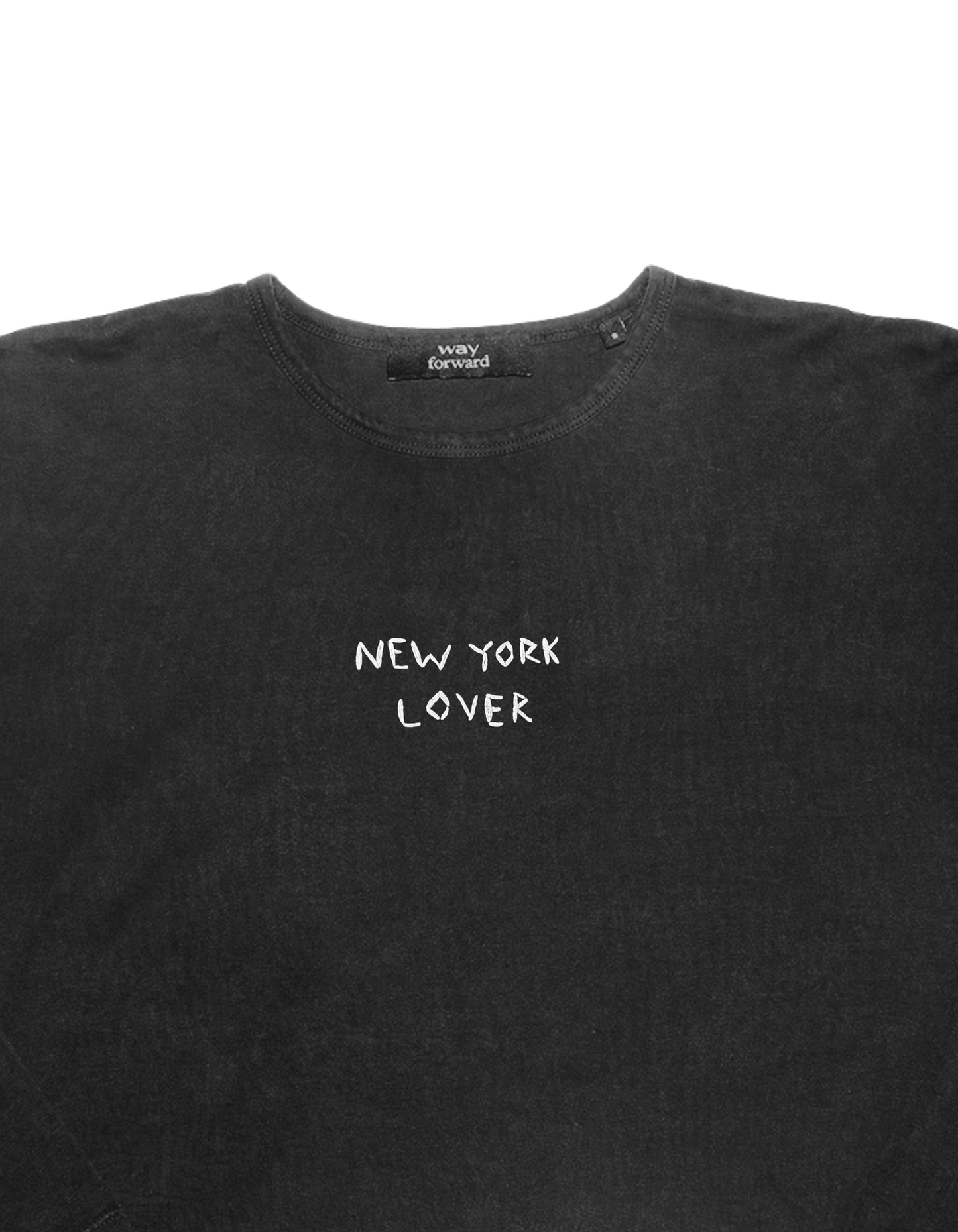 New York Lover Long Sleeve Crop Tee