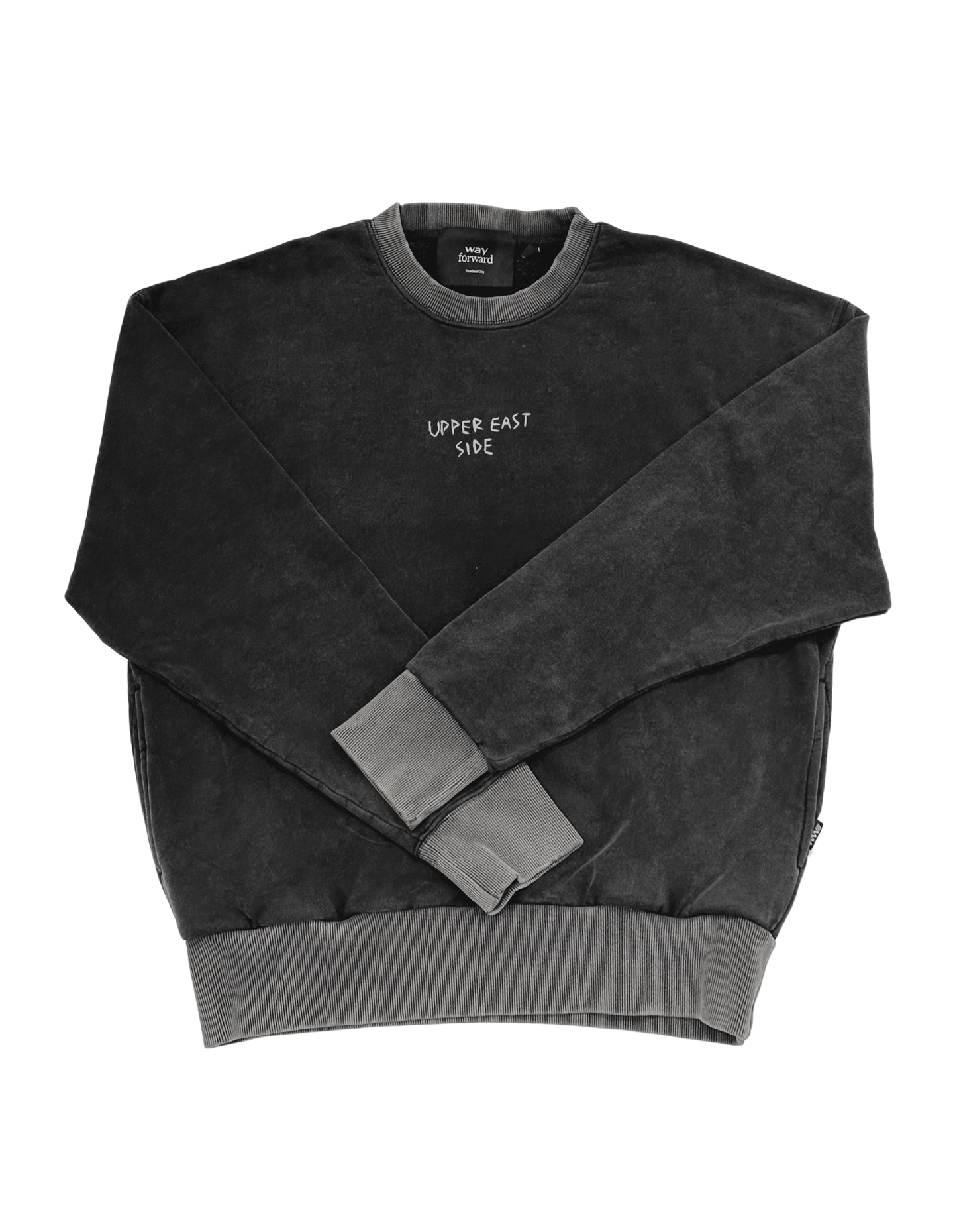 Upper east side charcoal Crewneck