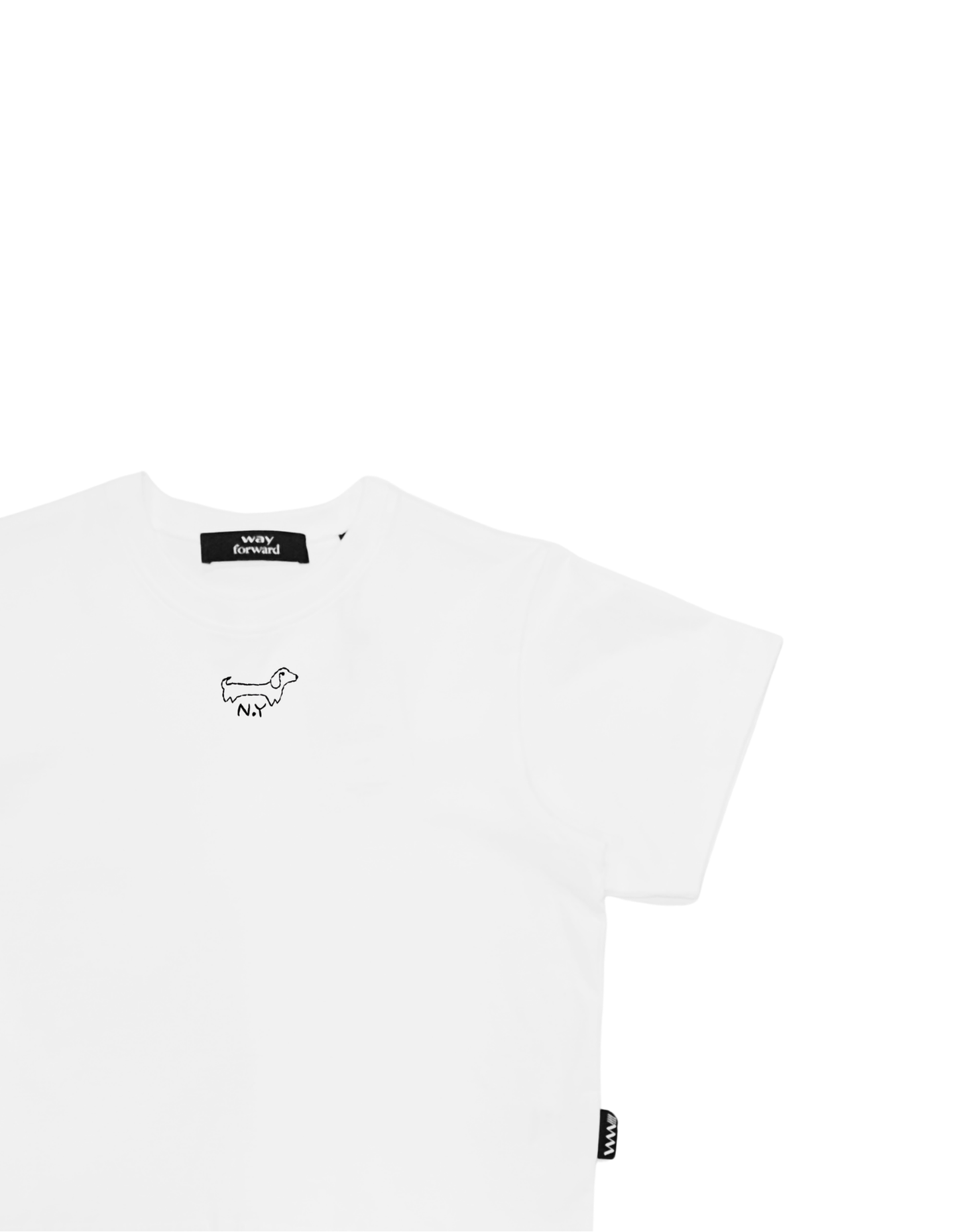 Wiener Short Sleeve Crop Tee