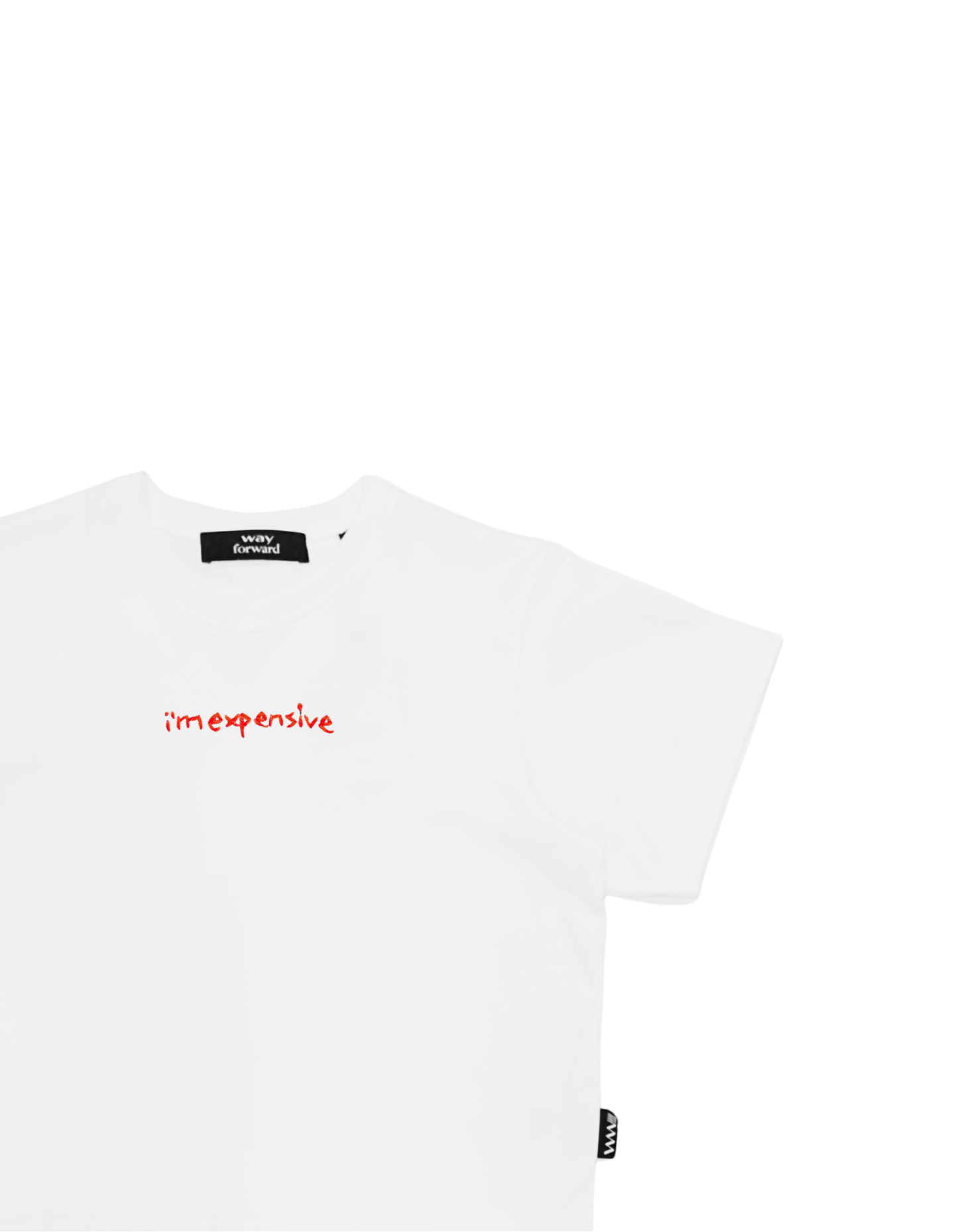 I'm Expensive Short Sleeve Crop Tee