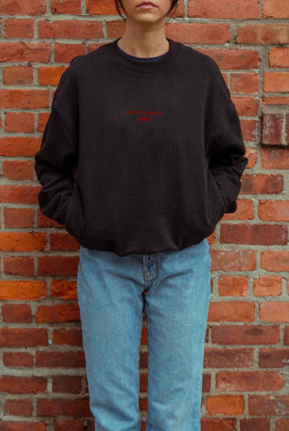 Ready-To-Wear Handle With Care Crewneck