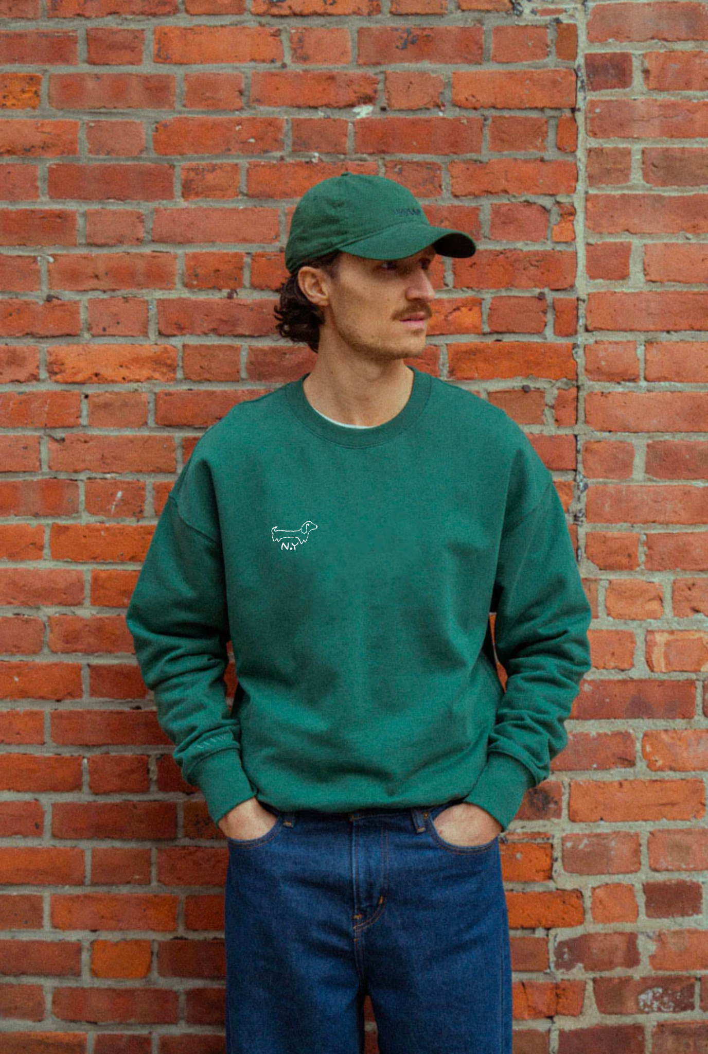 Sudadera con cuello redondo Wiener de New Yorker