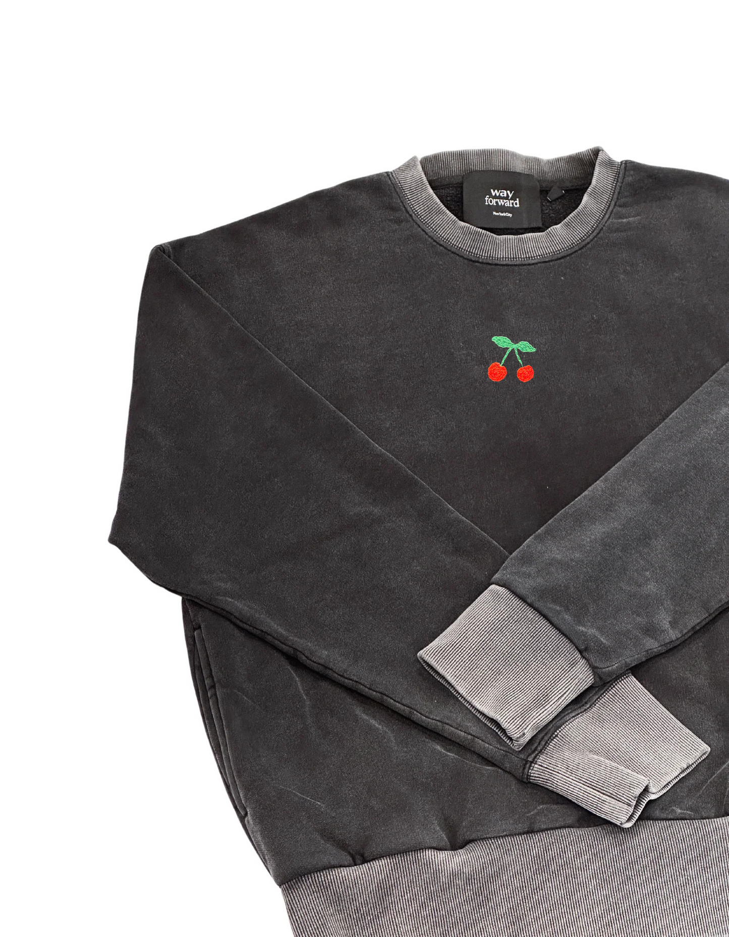 Cherries charcoal Crewneck