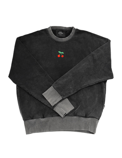 Cherries charcoal Crewneck