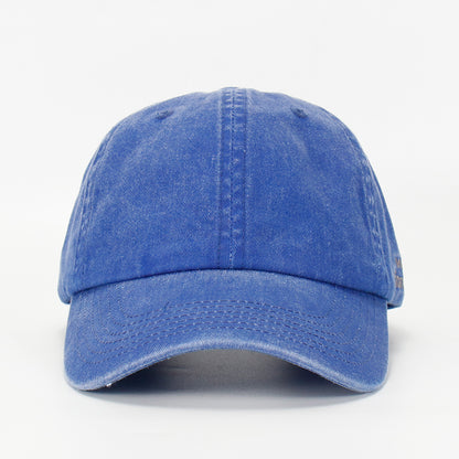 A blue wash cotton cap 