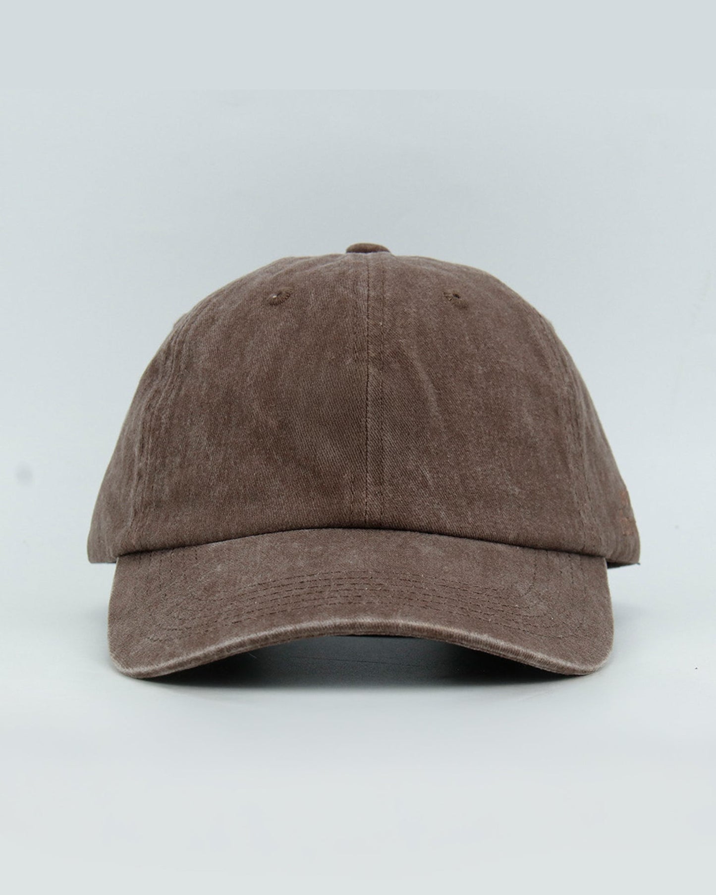 Brown baseball cap