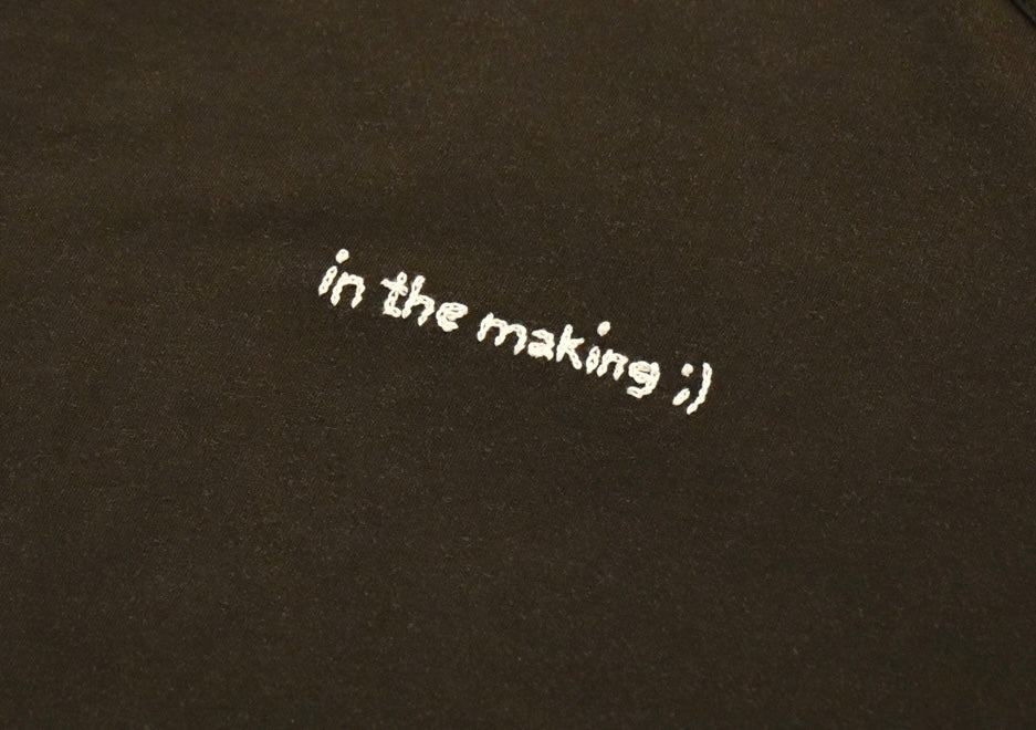 In the making - Embroidery